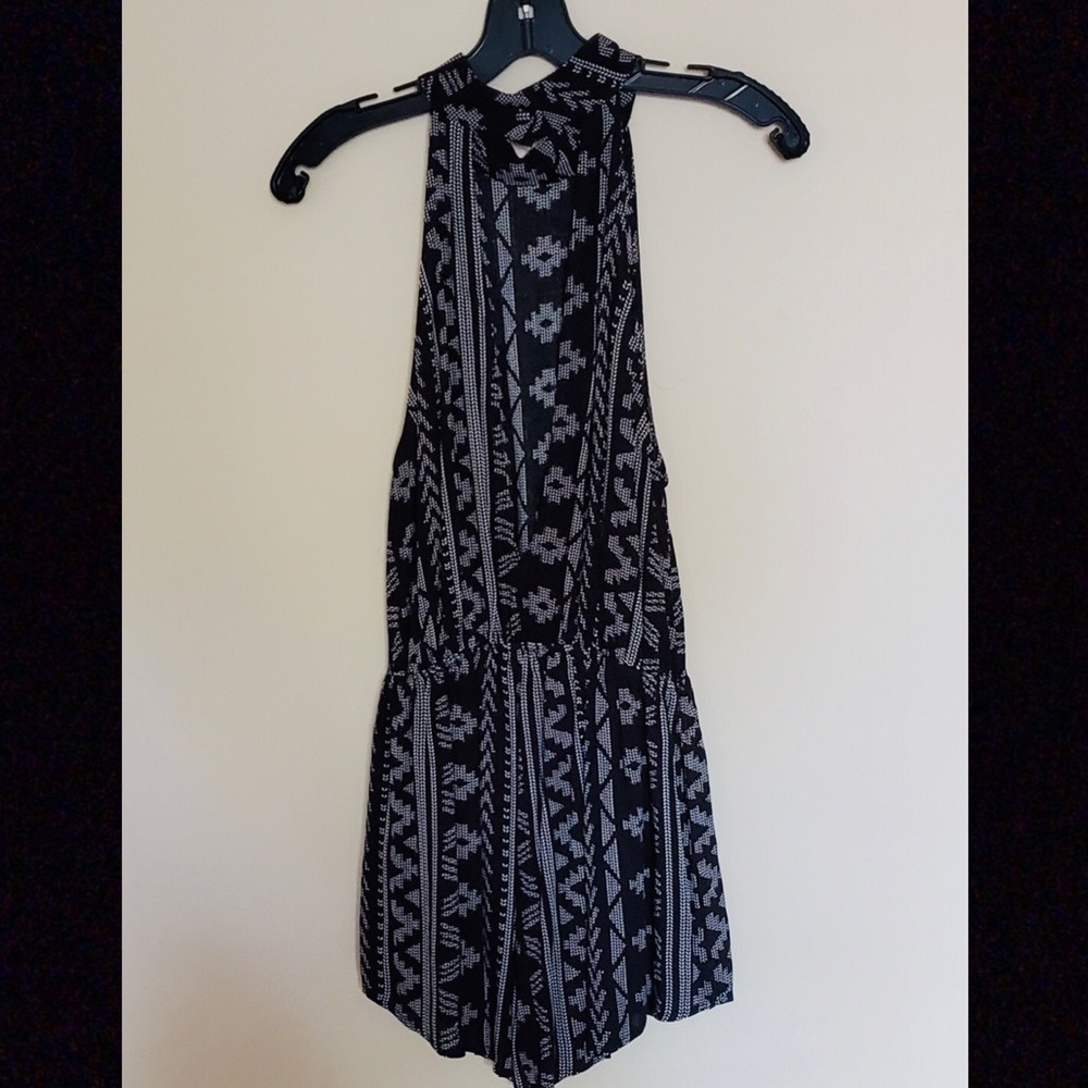 Wrap Neck Romper